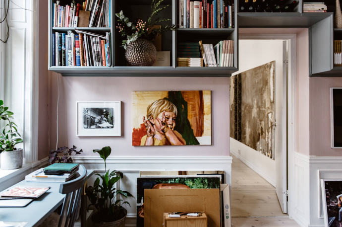Квартира журналиста Каролины Модиг в Стокгольме