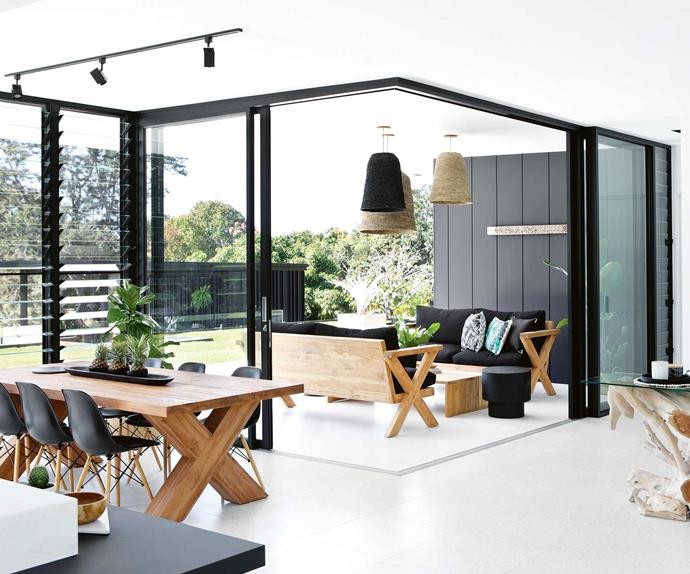 Дом в стиле модерн с монохромной палитрой в Австралии