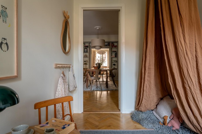 Квартира площадью 110 м2 в доме 1929 года постройки в Гётеборге Квартира площадью 110 м2 в доме 1929 года постройки в Гётеборге