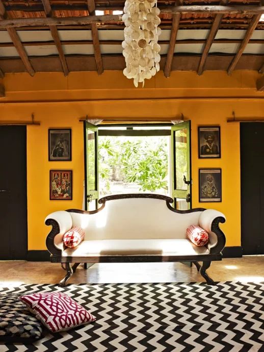 Дом британского ювелира Джейд Джаггер в Гоа, Индия