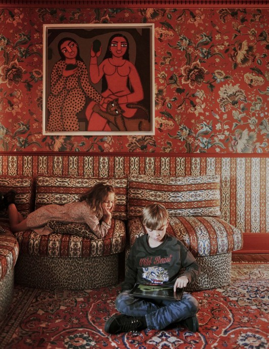 Дом владельцев бренда House of Hackney Фриды Гормли и Джавви Ройла в Лондоне Дом владельцев бренда House of Hackney Фриды Гормли и Джавви Ройла в Лондоне