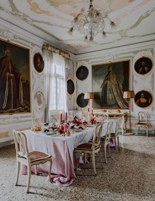 Квартира дизайнера Скай Макалпайн в венецианском палаццо XVII века