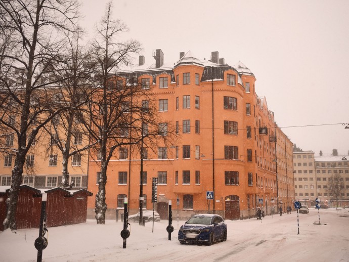 Квартира площадью 60 м2 в Стокгольме