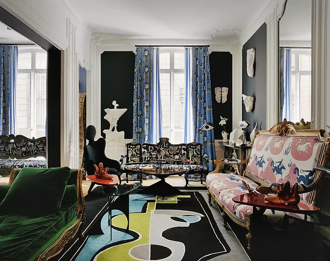 Квартира дизайнера Винсана Дарре в Париже