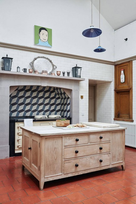 Дом основателя компании по производству красок и обоев Farrow & Ball Тома Хелма в Шотландии Дом основателя компании по производству красок и обоев Farrow & Ball Тома Хелма в Шотландии