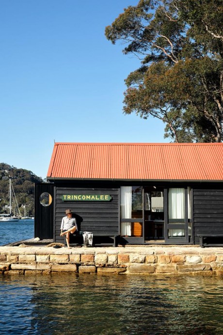 Дом и лодочный сарай дизайнера Ричарда Ансворта в Новом Южном Уэльсе, Австралия