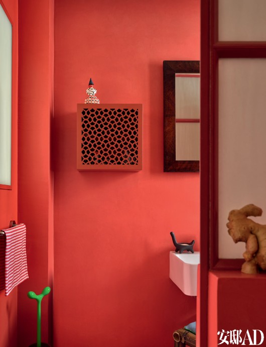 Квартира итальянского дизайнера Альдо Чибича в Шанхае