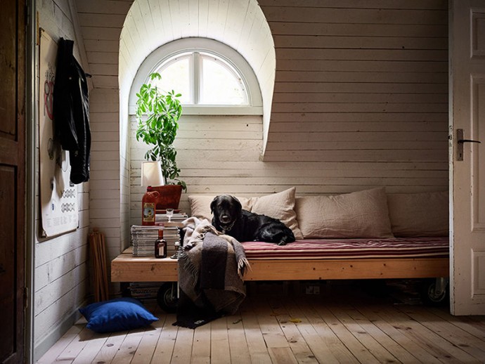 Летний дом для молодой семьи в Швеции