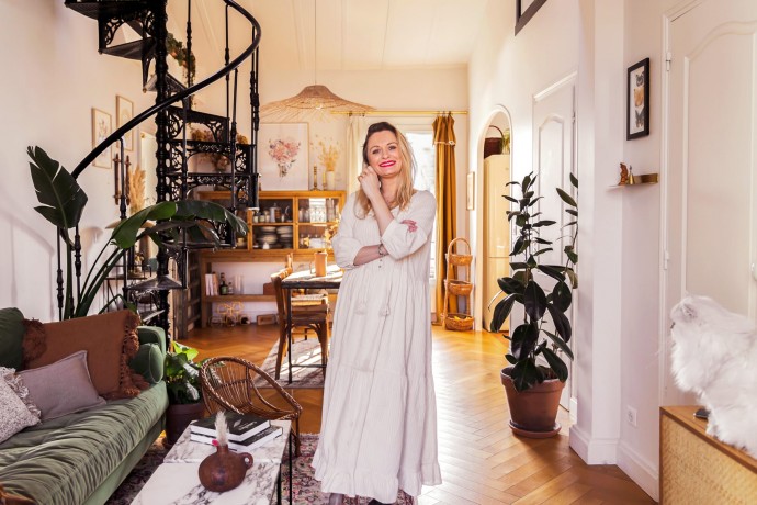 Квартира блогера Хлои Хеннекес-Джорри (@chloeandyou) в пригороде Парижа Квартира блогера Хлои Хеннекес-Джорри (@chloeandyou) в пригороде Парижа
