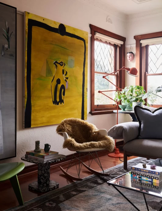 Квартира художницы Миранды Скочек в Мельбурне, Австралия