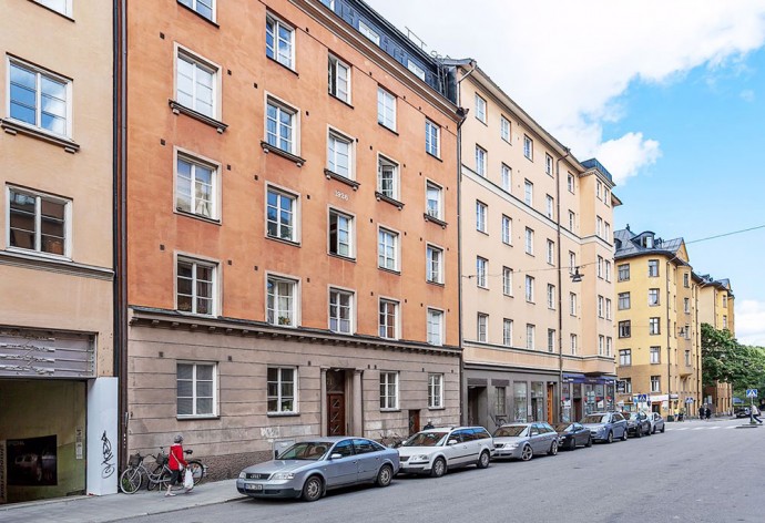 Квартира площадью 43 м2 в Стокгольме