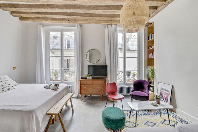 Небольшая квартира в Париже (45 м2)