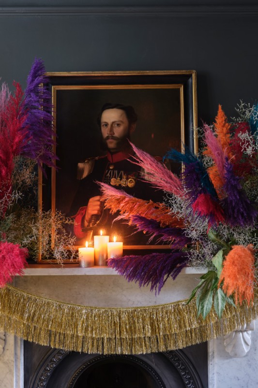 Таунхаус, оформленный в тёмных тонах