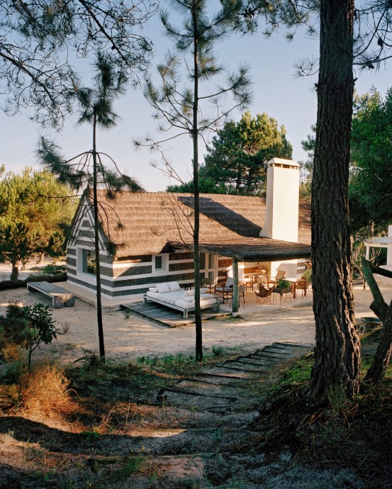 Загородный дом дизайнера Жака Гранжа в Компорте, Португалия