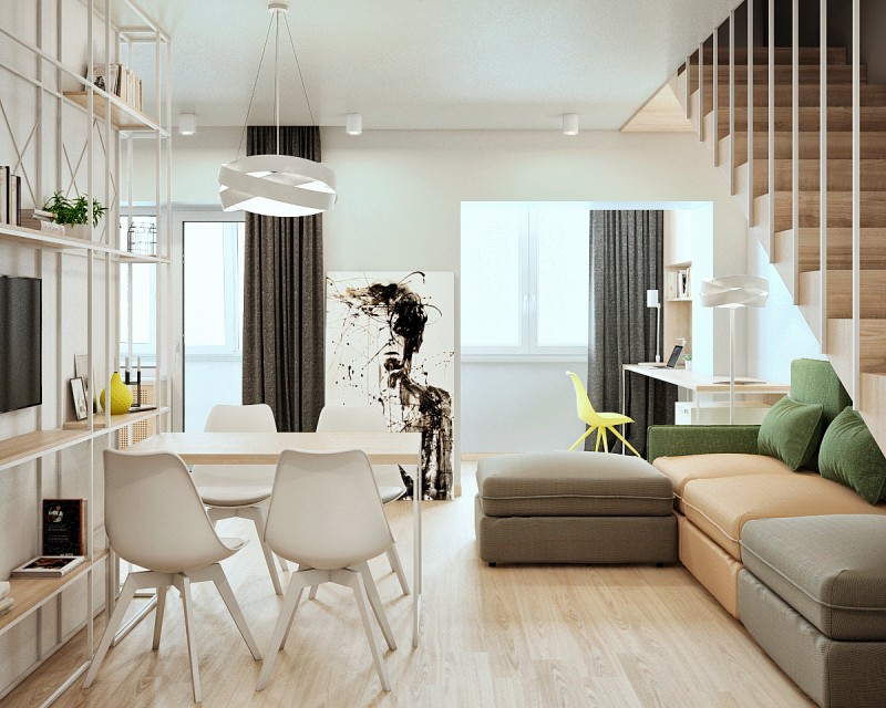 Атмосфера идеального комфорта: квартира, оформленная в светлых тонах