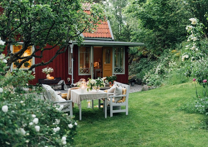 Дачный домик в Швеции