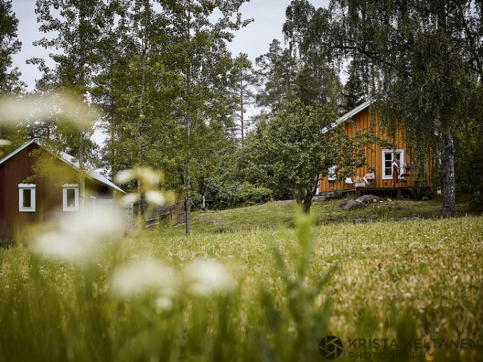 Дачный домик для молодой пары в Дании