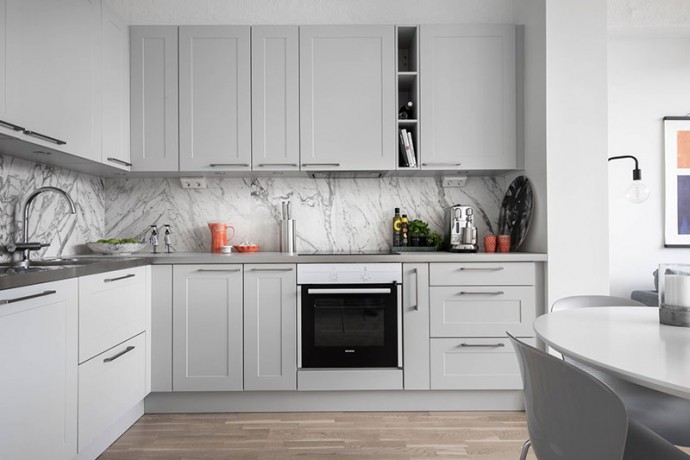 Квартира-лофт на территории бывшей фабрики в Швеции (46 м2)