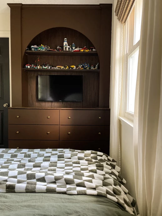Обновлённая комната для мальчика (до и после)