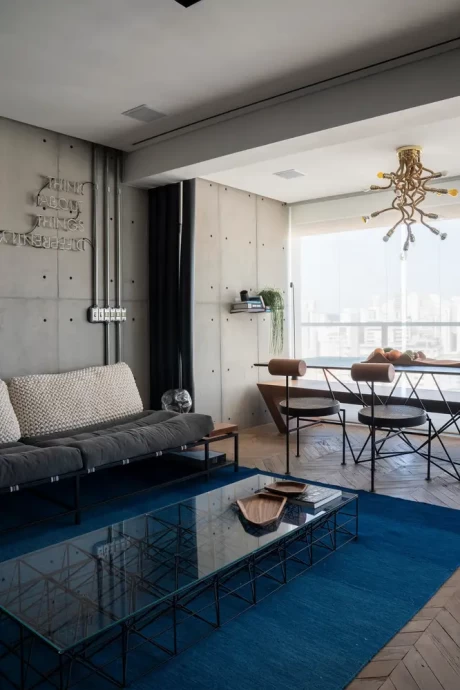 Квартира архитектора Рафаэля Зацка в Сан-Паулу (50 м2)