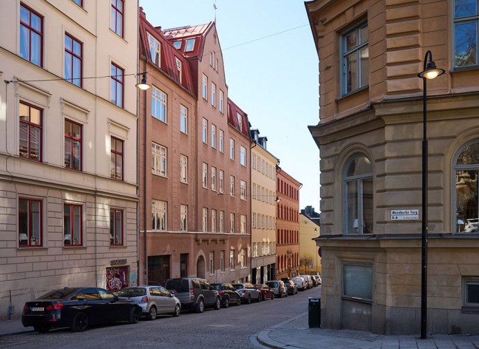Квартира площадью 49 м2 в Стокгольме