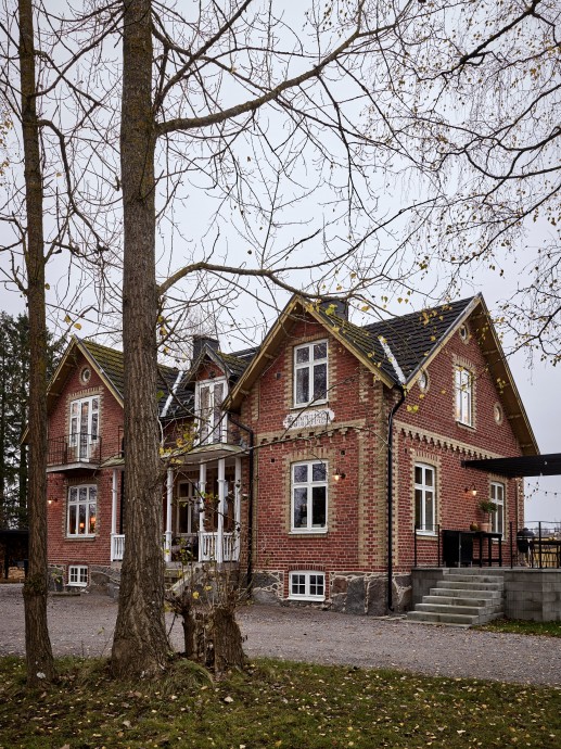 Дом 1908 года постройки в селе Винслёв, Скания, Швеция