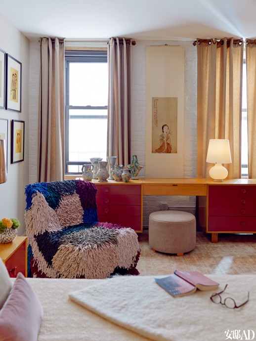 Квартира основателей бренда ковров Fort Street Studio Брэда Дэвиса и Дженис Провайзор в Нью-Йорке