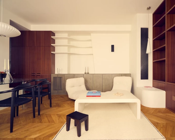 Квартира площадью 50 м2 в Париже