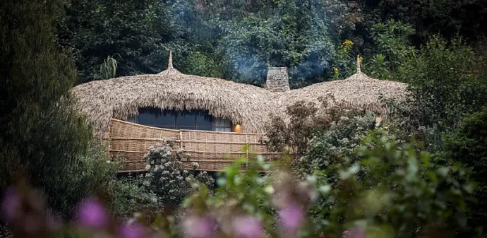 Отель Bisate Lodge в Руанде