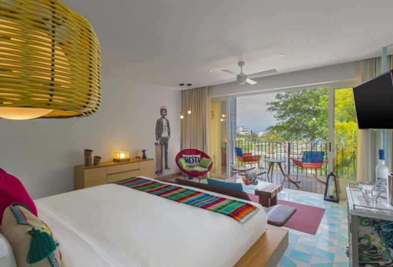 Красочный отель W Punta De Mita, расположенный на Ривьере-Наярит в Мексике Красочный отель W Punta De Mita, расположенный на Ривьере-Наярит в Мексике