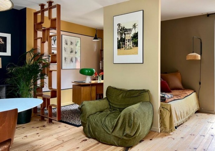 Дом владельцев магазина Amsterdam Déco Кати и Жана-Эрика Вьенне недалеко от Лиона, Франция Дом владельцев магазина Amsterdam Déco Кати и Жана-Эрика Вьенне недалеко от Лиона, Франция