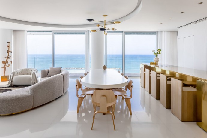 Квартира на 28 этаже здания David Promenade Residences в центре Тель-Авива Квартира на 28 этаже здания David Promenade Residences в центре Тель-Авива