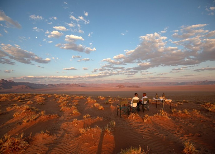 Лодж Kwessi Dunes на территории частного заповедника Намиб-Ранд, Намибия