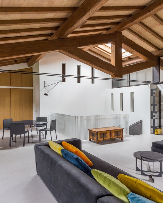 Дом мебельного дизайнера Антонеллы ди Опифичио Лаукли в Риме