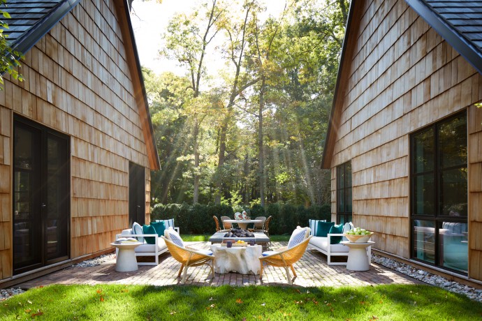 Дом дизайнера Саши Адлер на озере Мичиган в США