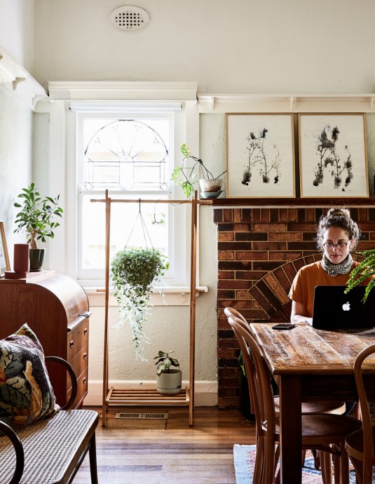 Дом дизайнера Сары Левитас в пригороде Мельбурна, Австралия