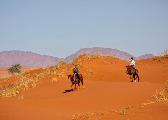 Лодж Kwessi Dunes на территории частного заповедника Намиб-Ранд, Намибия