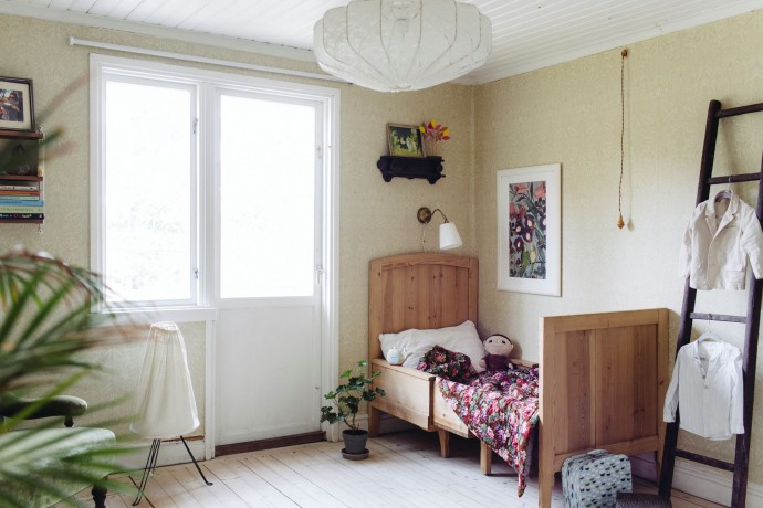 100-летний коттедж в Венерсборге, Швеция