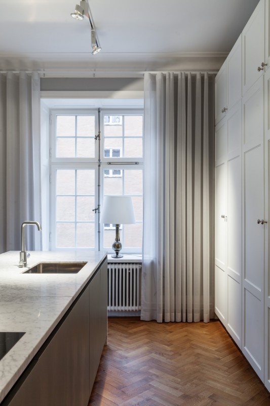 Интерьер квартиры в Стокгольме