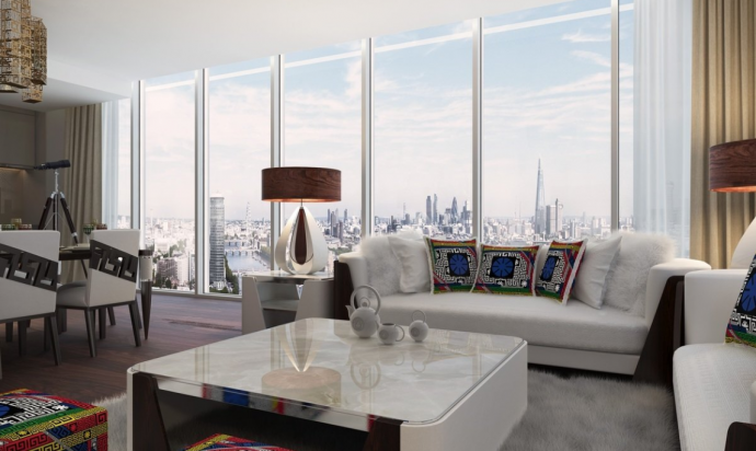Интерьеры лондонской высотки DAMAC Tower, созданные в сотрудничестве с Versace Интерьеры лондонской высотки DAMAC Tower, созданные в сотрудничестве с Versace
