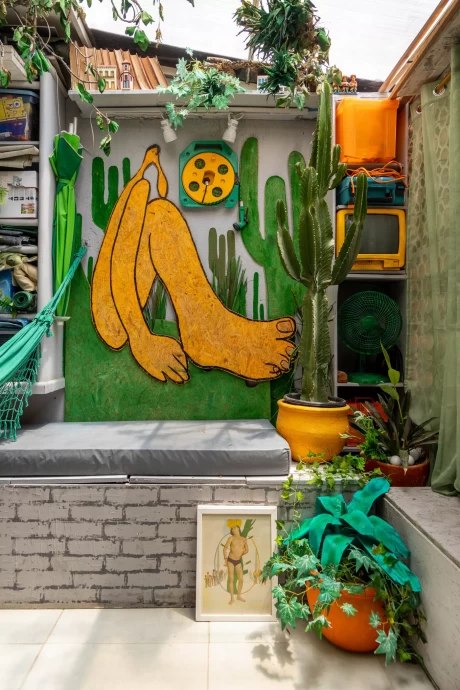 Квартира художника Андерсона Тайвза в Копакабане, Рио-де-Жанейро