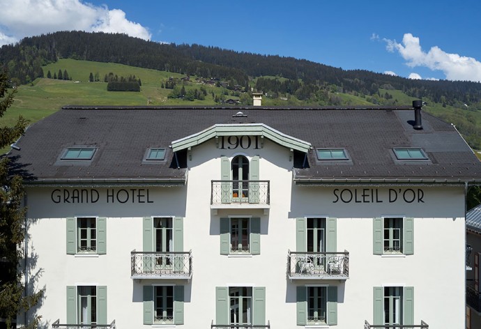 Отель Grand Hotel du Soleil d’or на горнолыжном курорте Межев, Франция