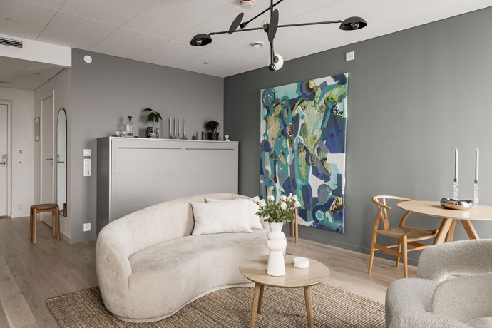 Шведская квартира-студия площадью 32 м2