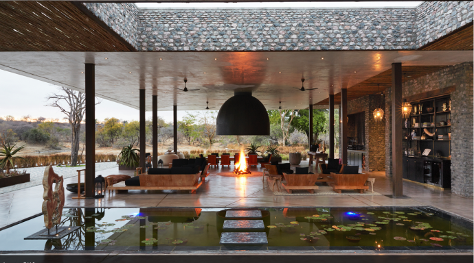 Бутик-отель Kubili House в частном заповеднике Торнибуш, ЮАР