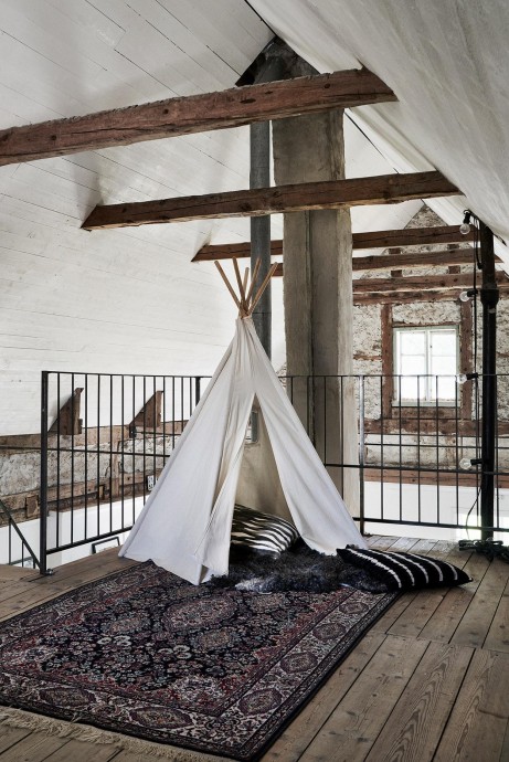Деревенский дом XIX века в Швеции