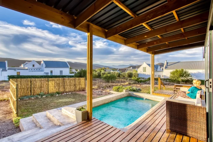 Контейнерный дом для отдыха в ЮАР
