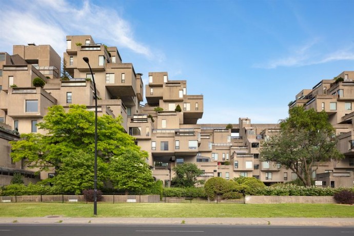 Квартира дизайнера Декстера Пирта в жилом комплексе Habitat 67, Монреаль, Канада