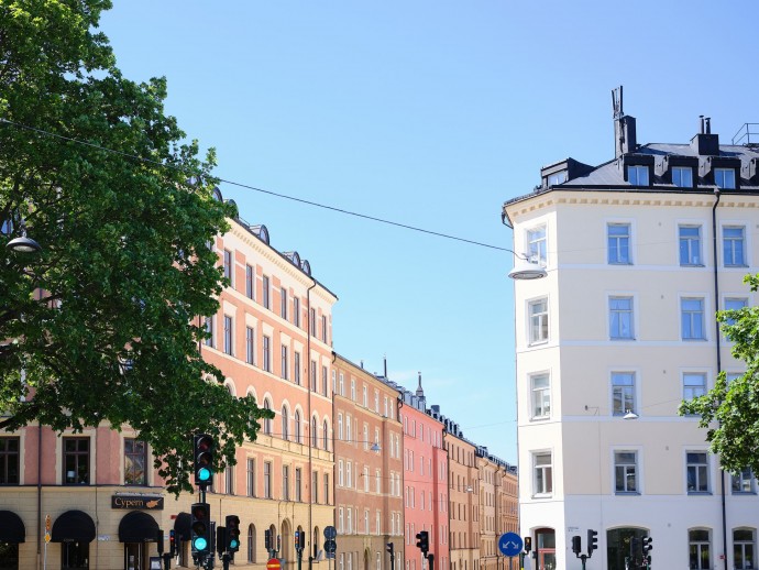 Квартира площадью 85 м2 в Стокгольме