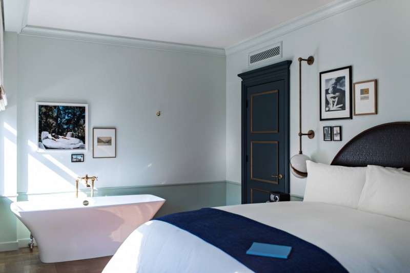Интерьер отеля NoMad Los Angeles