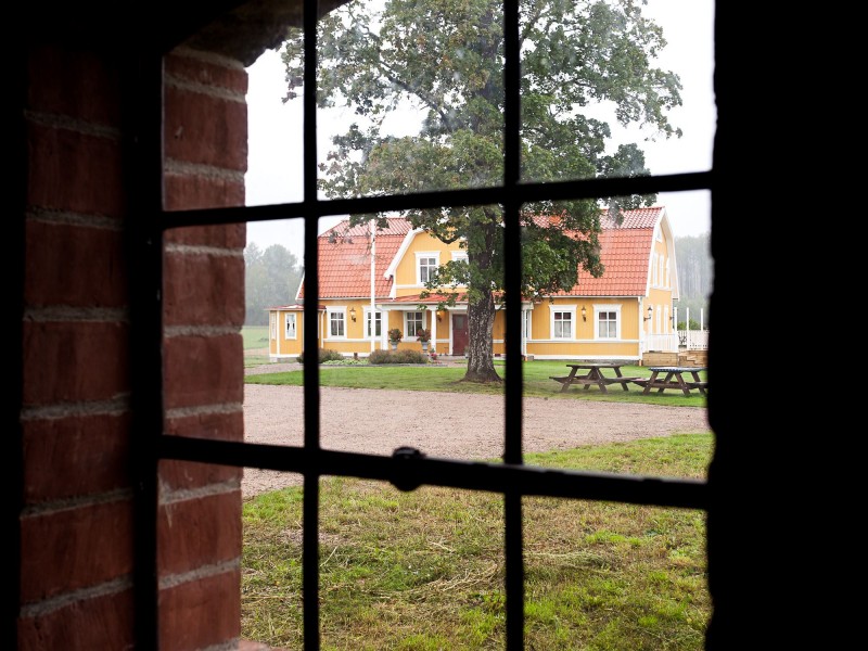 Капитально отремонтированный фермерский дом 1912 года постройки в Швеции